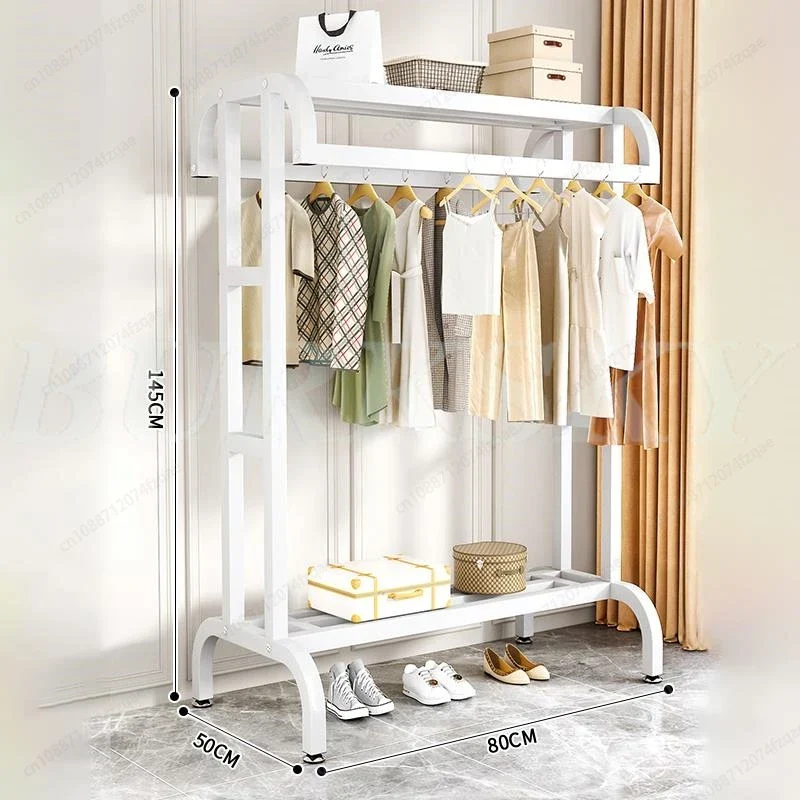 Système de Dressing avec Portant et Rangement Multicouche – Armoire Ouverte pour Chambre