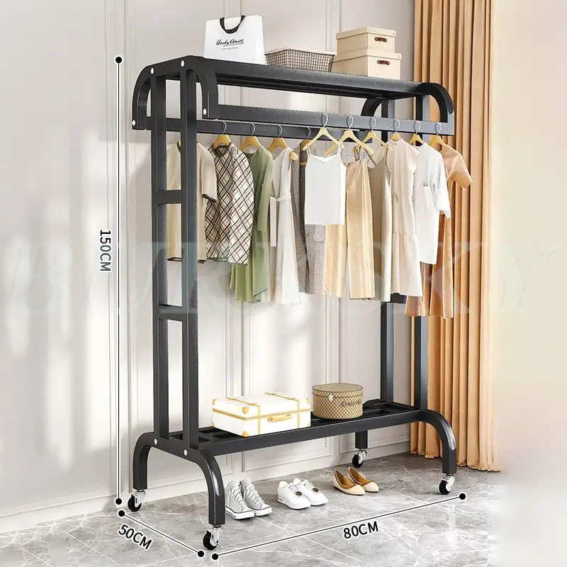 Système de Dressing avec Portant et Rangement Multicouche – Armoire Ouverte pour Chambre