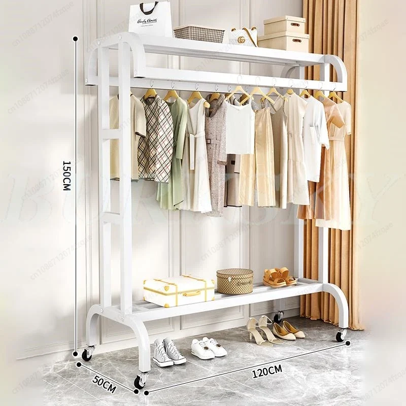 Système de Dressing avec Portant et Rangement Multicouche – Armoire Ouverte pour Chambre