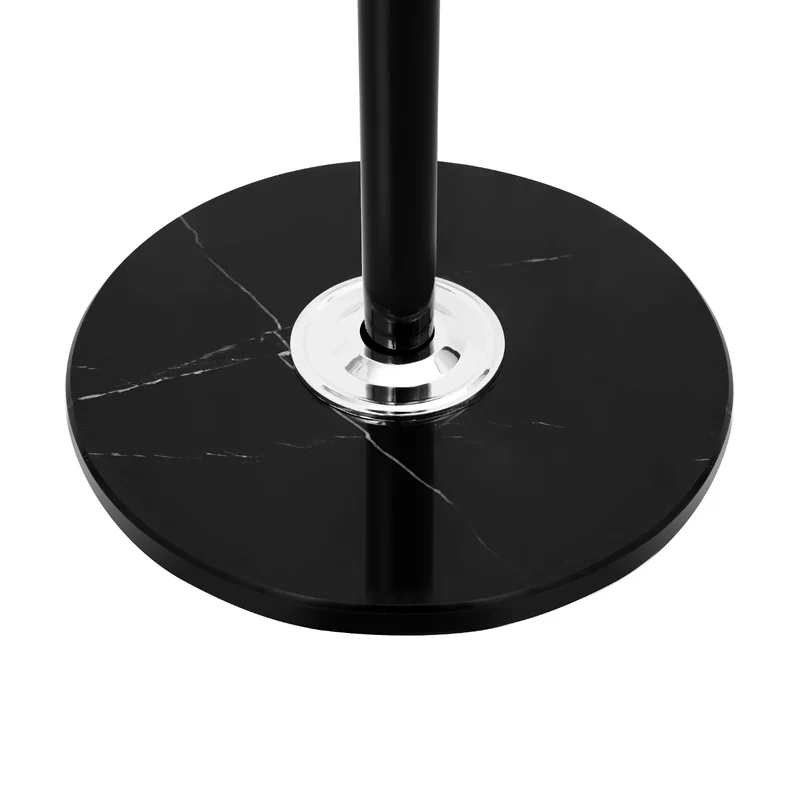 Portant robuste — cadre inox et base en marbre (tête rotative 360°)