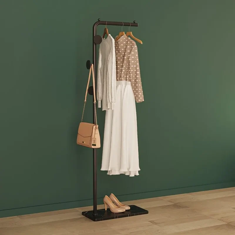 Portant sur pied simple — tige unique « light luxury »