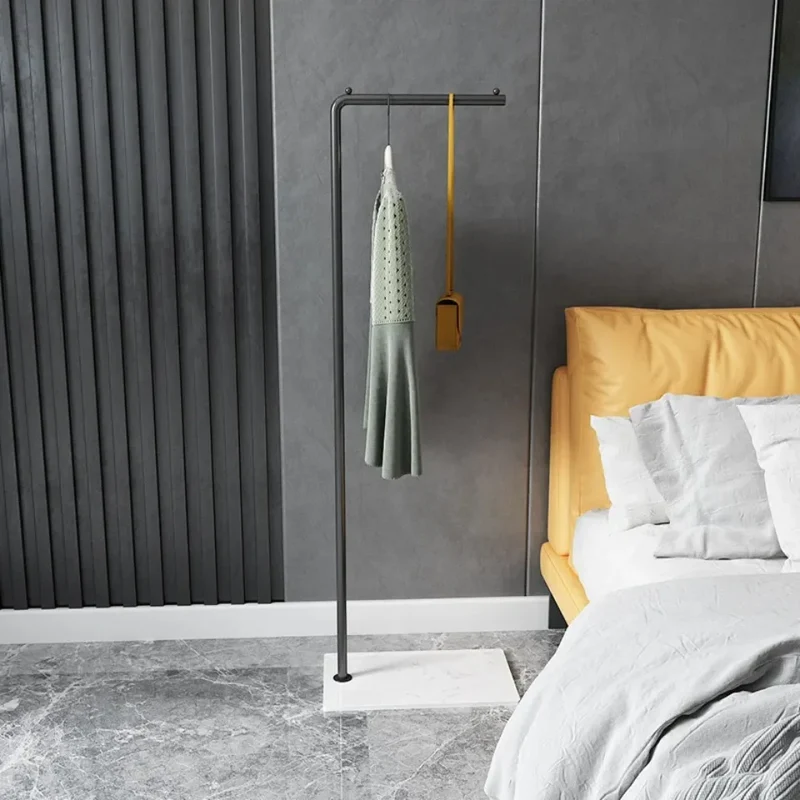 Portant sur pied simple — tige unique « light luxury »