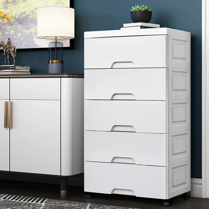 Commode de rangement modulable 3 à 7 tiroirs – polypropylène, anti-poussière (vêtements)
