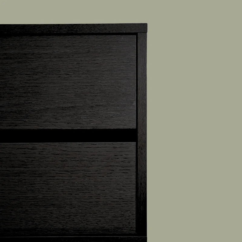 Original Walk-In 3 colonnes penderie avec commode - (1 rail + 1 commode / 2 rails / 4 étagères)