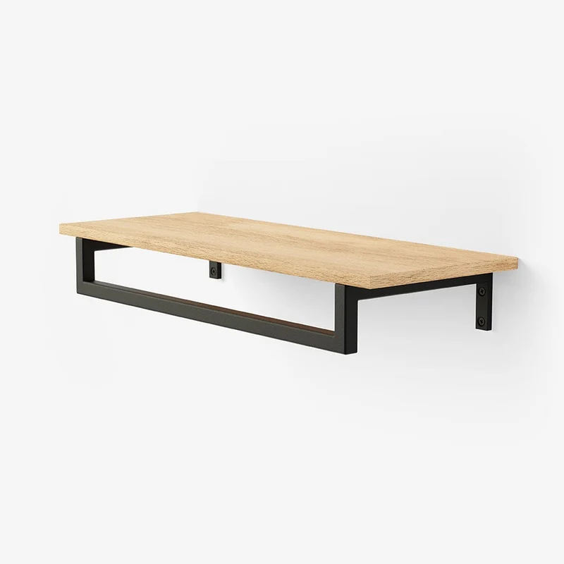 Frame Marlow - Tringle à vêtements murale équipée d'une étagère