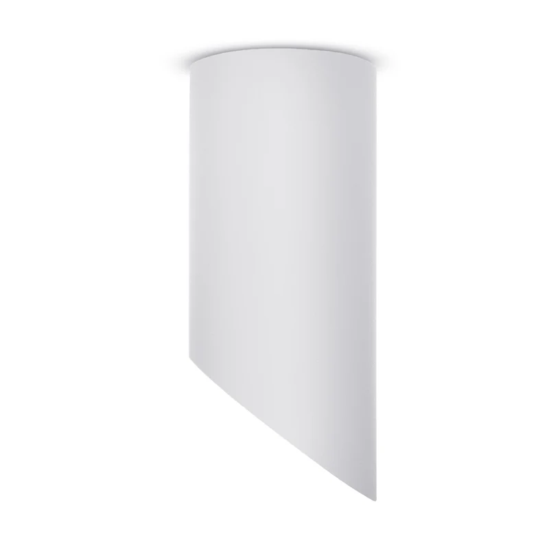 Maclean surface mount / tube luminaire, spot, round, aluminum, GU10, 55x130mm, white, MCE360 W+LED bulb GU10 7W Maclean Energy MCE437 WW warm white 3000K, 220-240V~, 50/60Hz, 490 lumens