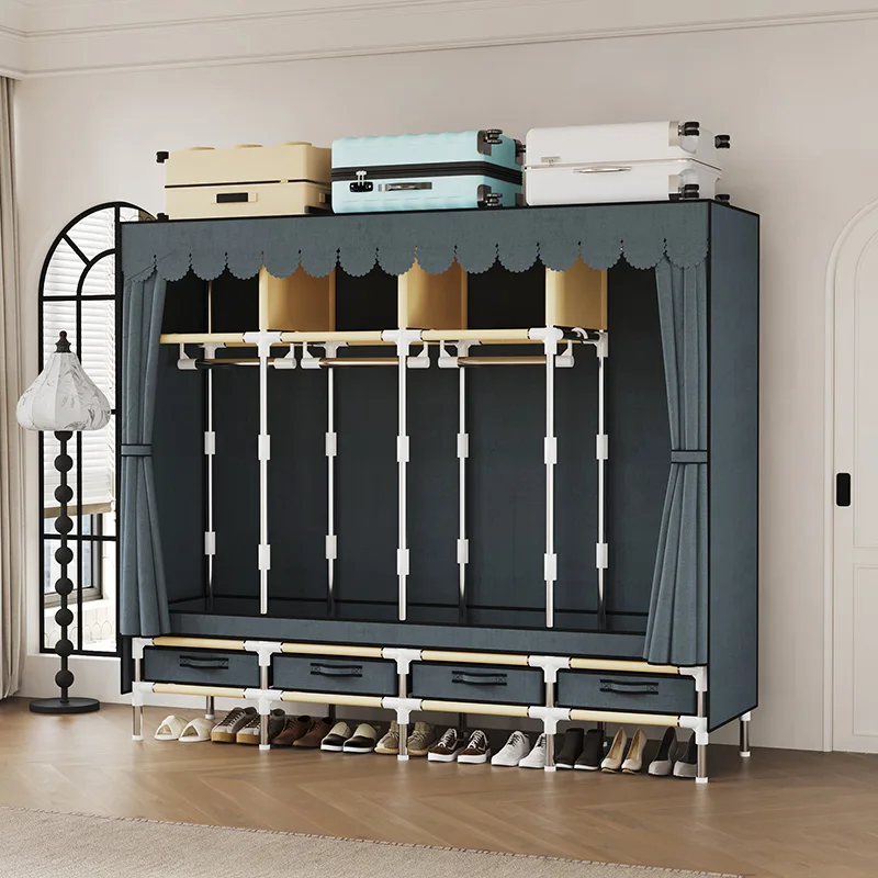 Armoire Individuelle en Tissu – Organisateur Portable Idéal pour Studio, Location et Dortoir