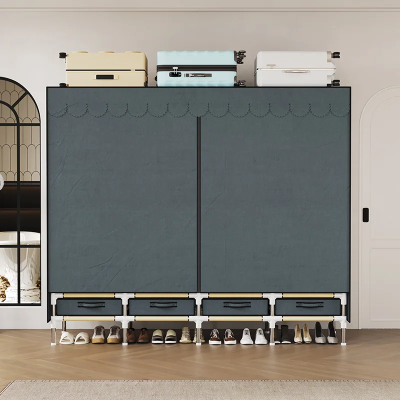 Armoire Individuelle en Tissu – Organisateur Portable Idéal pour Studio, Location et Dortoir