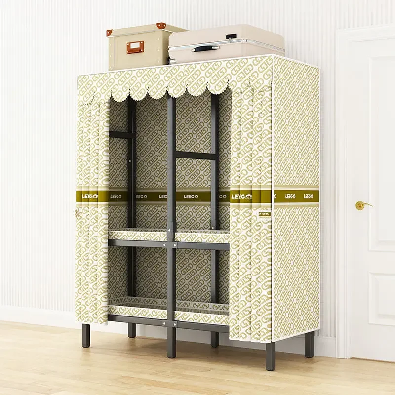 Armoire Métallique Pliable de Haute Qualité – Montage Rapide, Meuble Idéal pour Chambre