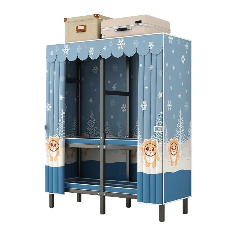 Armoire Métallique Pliable de Haute Qualité – Montage Rapide, Meuble Idéal pour Chambre