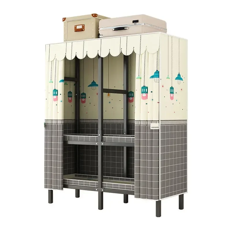 Armoire Métallique Pliable de Haute Qualité – Montage Rapide, Meuble Idéal pour Chambre