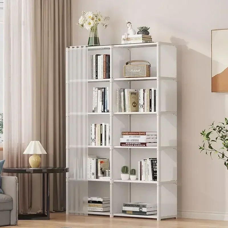 Armoire Chambre Multi-Niveaux Anti-Poussière – Grande Capacité, Montage Facile, Étagères Modulables