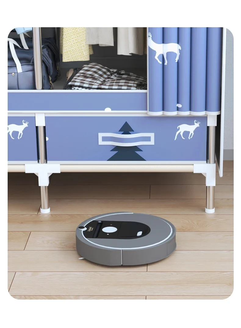 Grande Armoire Portable en Tissu – Organisateur à Vêtements Multi-Niveaux pour Chambre ou Studio