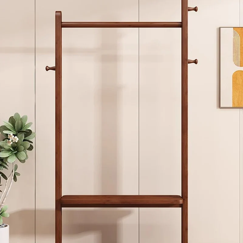 Porte-manteau Bois Massif Style Vintage Nordique