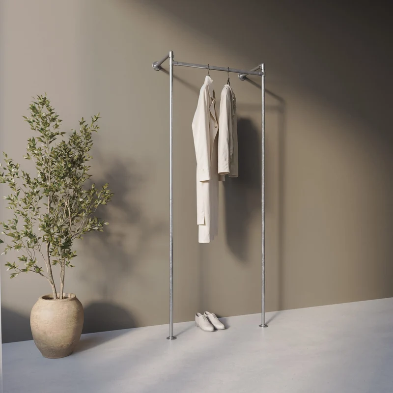 Système de Dressing Walk-In Original Steele à 1 Module - (1 Tringle à Vêtements)