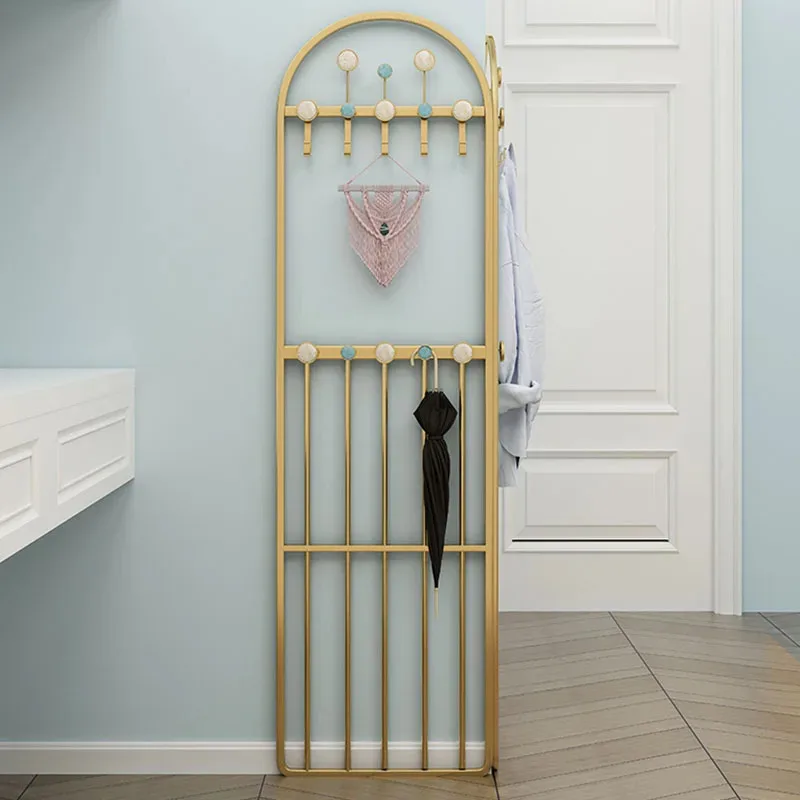 Étagère Murale Métallique Pliable – Portant Noir Modulable pour Chambre, Séchage et Rangement