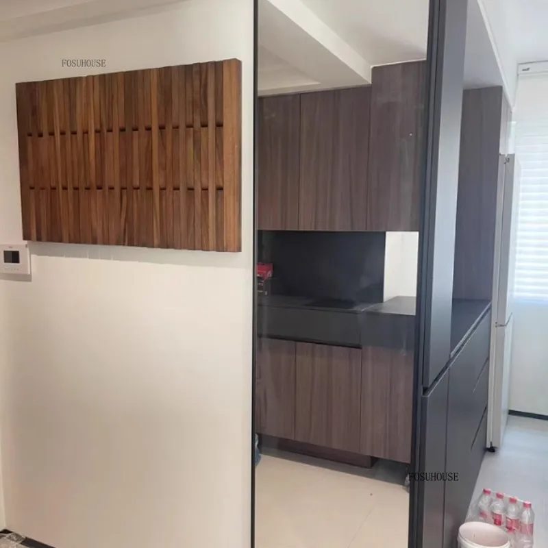 Portant Créatif en Bois Mural Multicouche – Élégant Porte-Manteau pour Entrée et Chambre