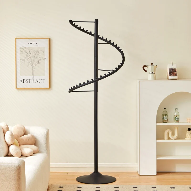 Portant Rotatif Multifonction – Support Moderne et Gain de Place pour Chambre et Dressing