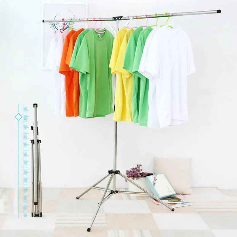 Séchoir à Vêtements Pliable Inoxydable – Intérieur et Extérieur, Réglable et Résistant
