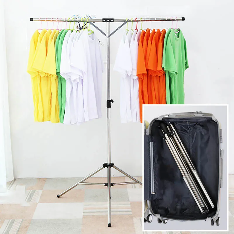 Séchoir à Vêtements Pliable Inoxydable – Intérieur et Extérieur, Réglable et Résistant
