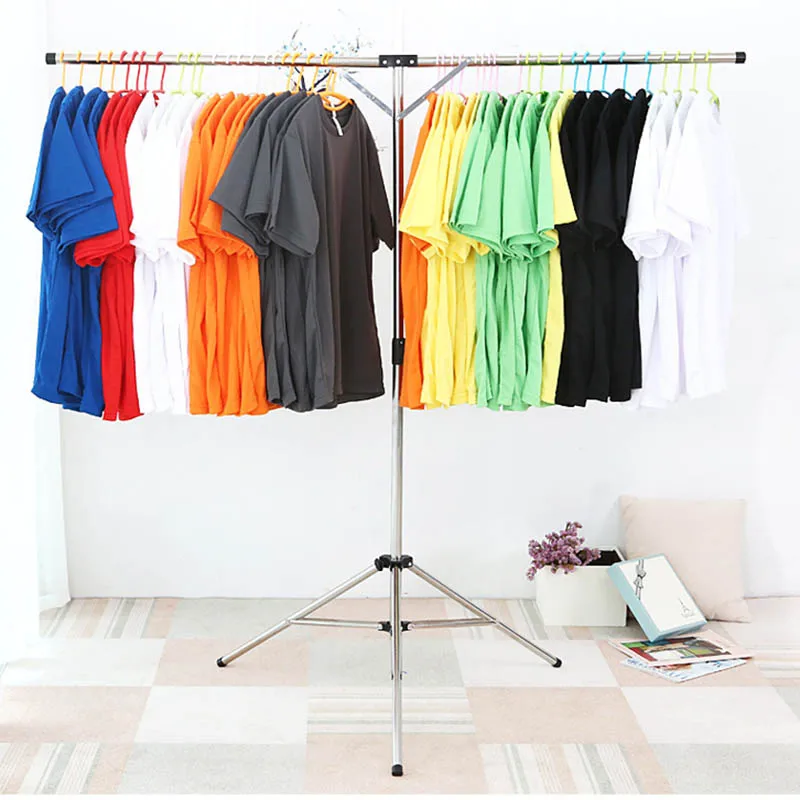 Séchoir à Vêtements Pliable Inoxydable – Intérieur et Extérieur, Réglable et Résistant