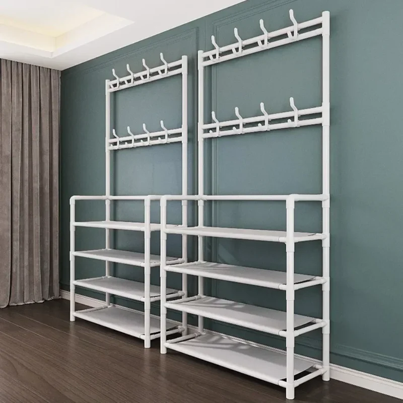 Meuble Multifonction Chaussures et Chapeaux – Rangement Vertical pour Chambre et Dortoir, Design Pratique et Élégant