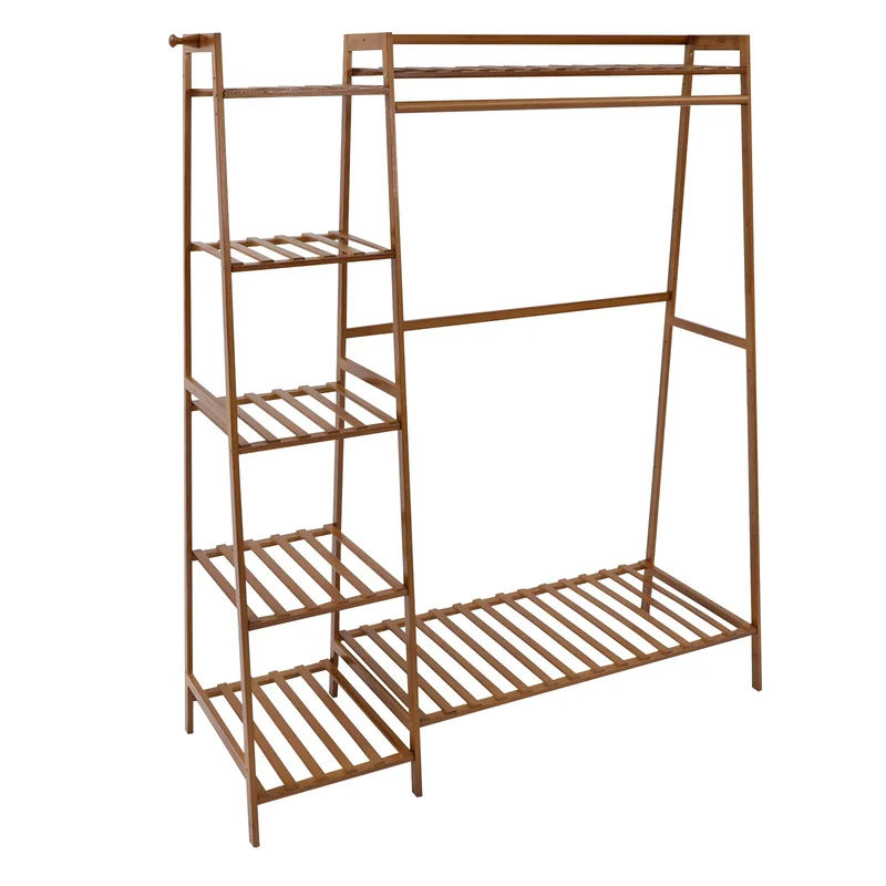 Portant à Vêtements 7 Niveaux – Organisateur Spacieux et Compact pour Chambre, Dortoir et Dressing