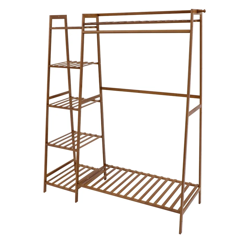 Portant à Vêtements 7 Niveaux – Organisateur Spacieux et Compact pour Chambre, Dortoir et Dressing