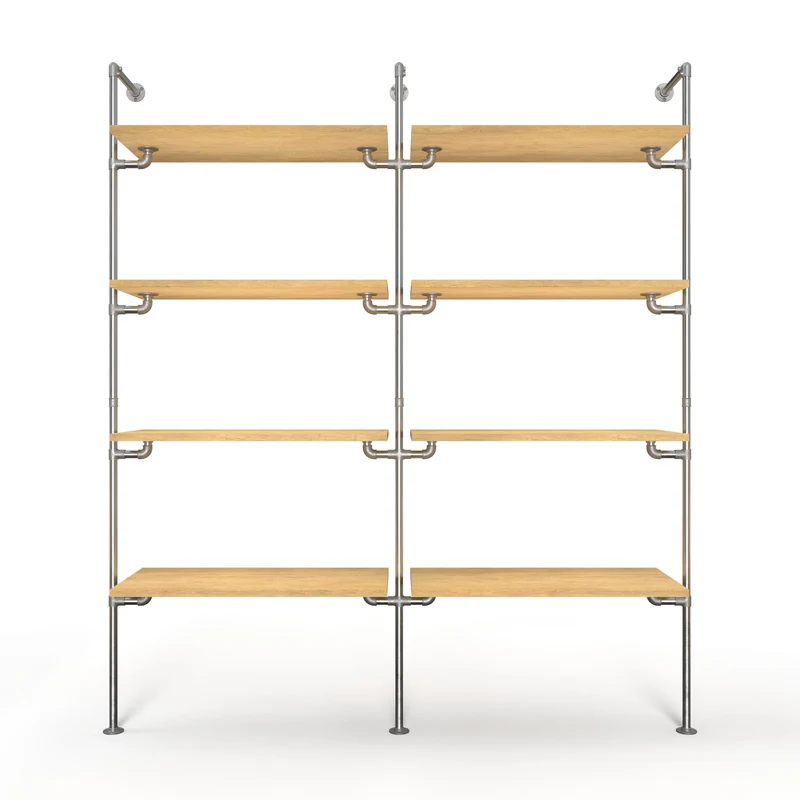 Original Walk-In 2 colonnes - (4 étagères / 4 étagères)