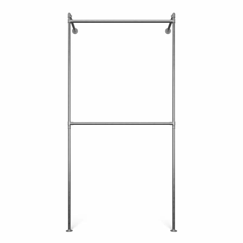 Original Walk-in 1 colonne Portant à vêtements double barre - (2 rail)