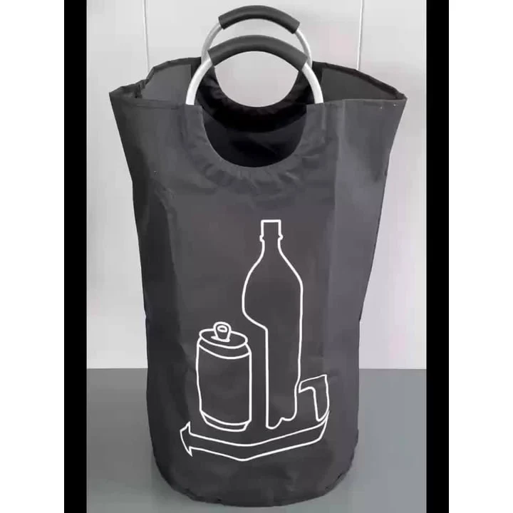 115l Collapsible Storage Bin For Laundry And Recycling