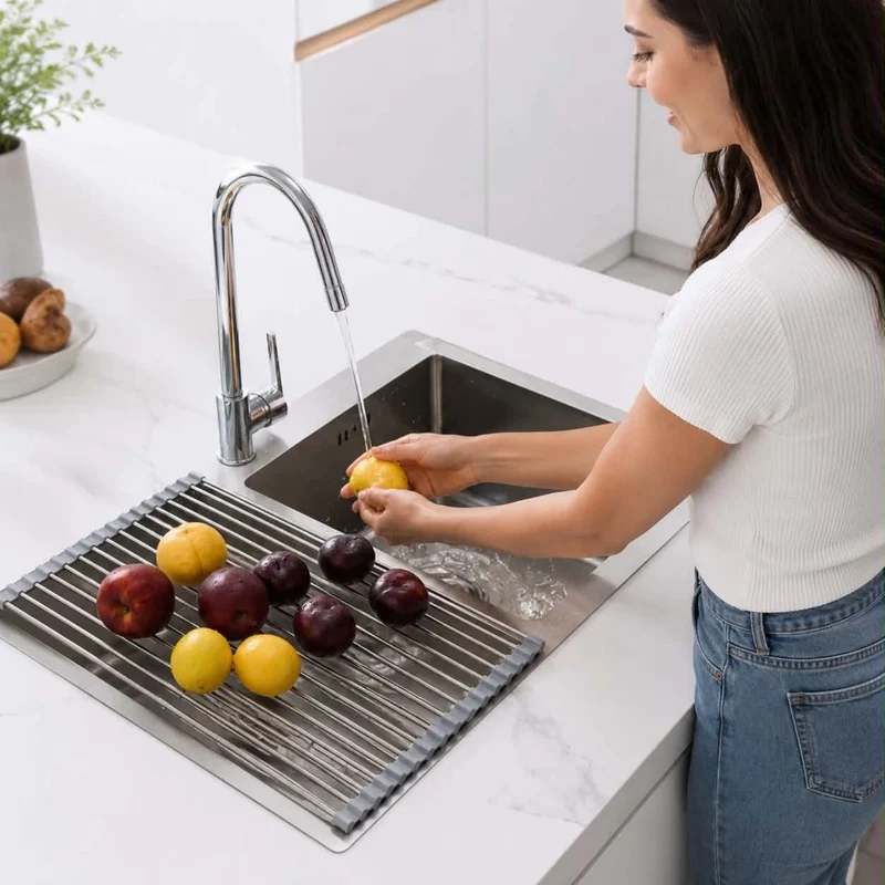 Stainless Folding Drain Rack