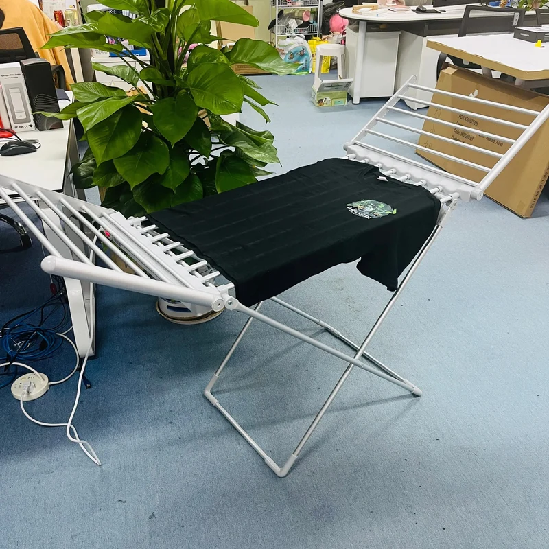 Electric Clothes Drying Rack With Powerful 120w Heating