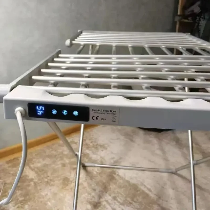 Electric Clothes Drying Rack With Powerful 120w Heating