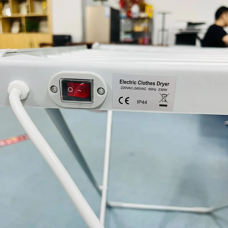Electric Clothes Drying Rack With Powerful 120w Heating