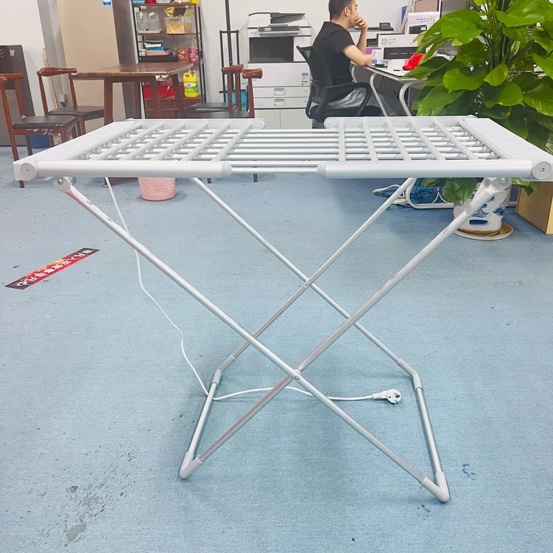 Electric Clothes Drying Rack With Powerful 120w Heating