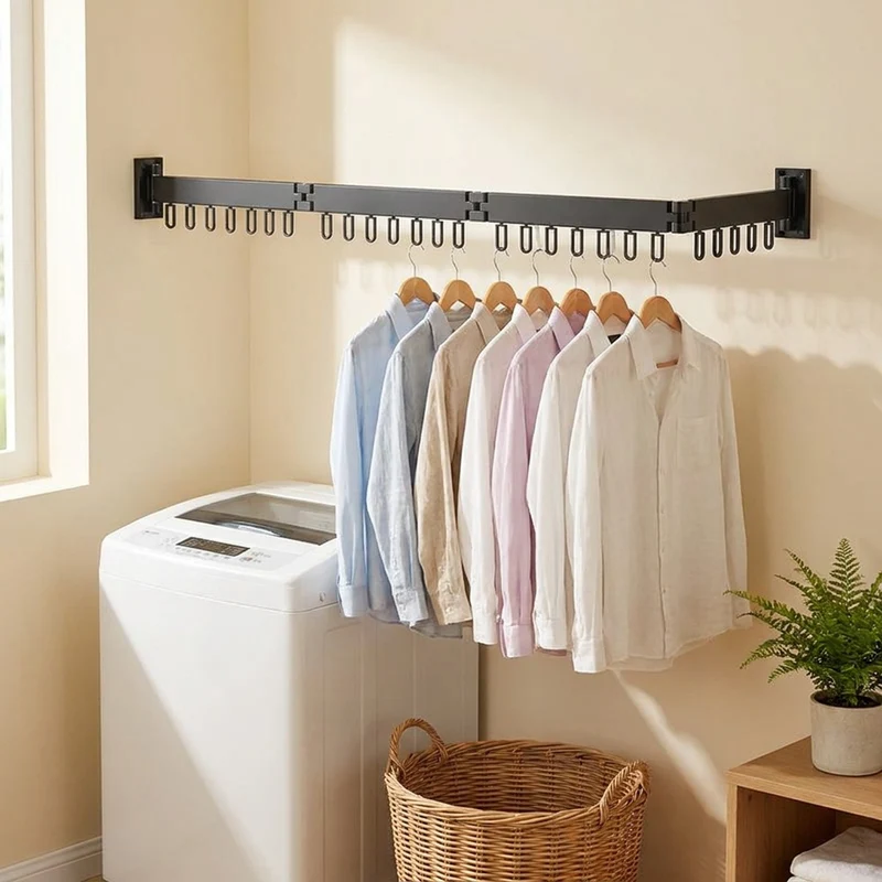 Cloth Retractable Drying Rack