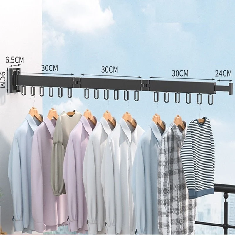 Cloth Retractable Drying Rack