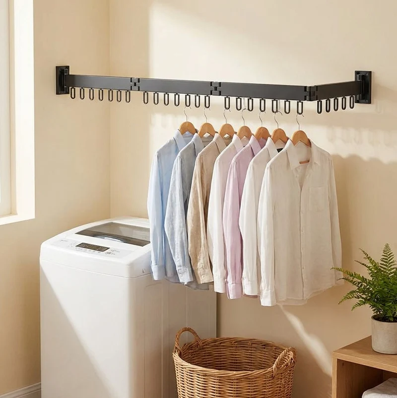 Cloth Retractable Drying Rack
