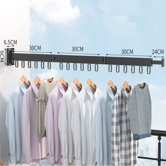 Cloth Retractable Drying Rack