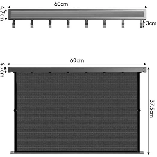 Foldable Drying Rack with Space Saving Design and Large Capacity