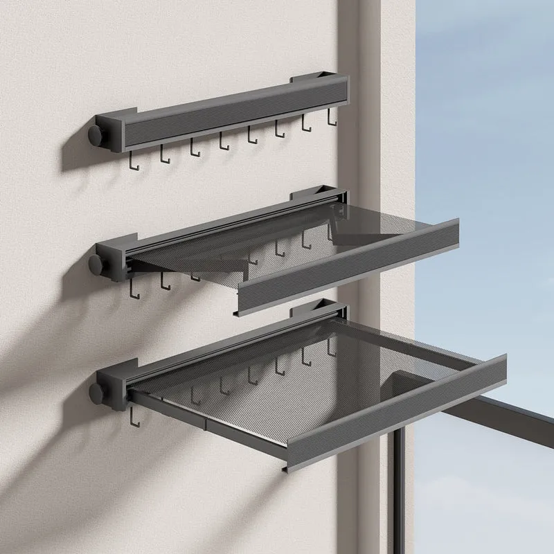 Foldable Drying Rack with Space Saving Design and Large Capacity