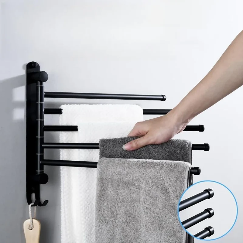 Porte-Serviettes Pivotant Inox 304 Multi-Barres