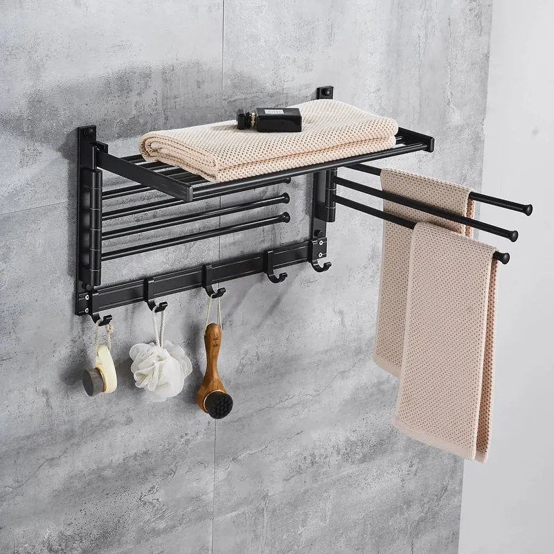 Porte-Serviettes Mural Aluminium Space Premium