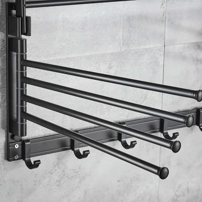 Porte-Serviettes Mural Aluminium Space Premium