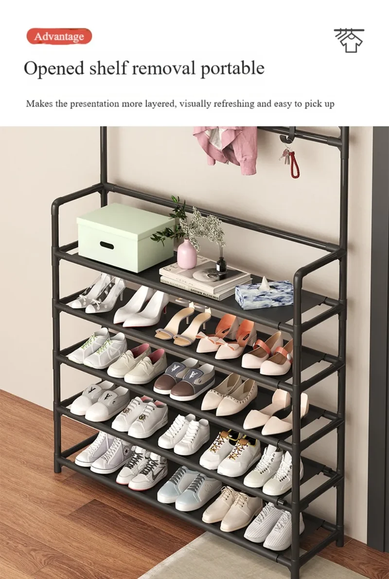 Penderie Multi-Niveaux Organiseur Vertical Modulable