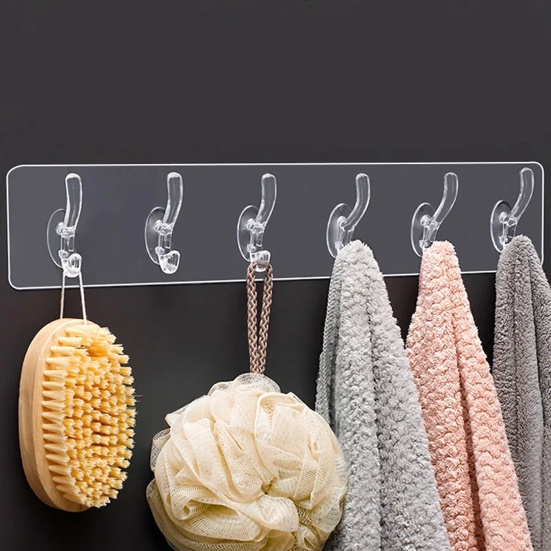 Organiseur Crochets Transparents Sans Couture