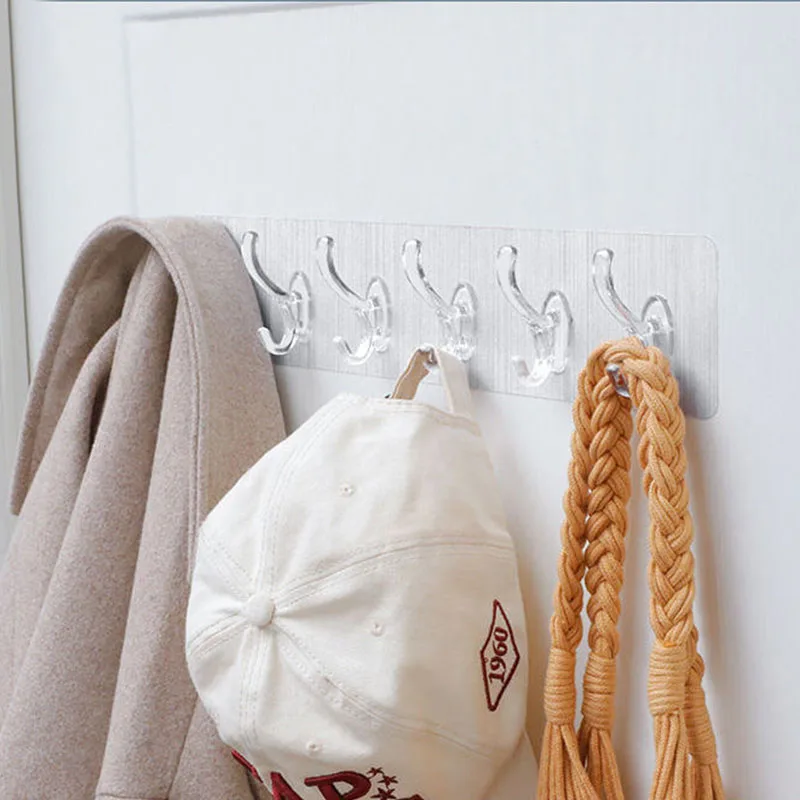 Organiseur Crochets Transparents Sans Couture