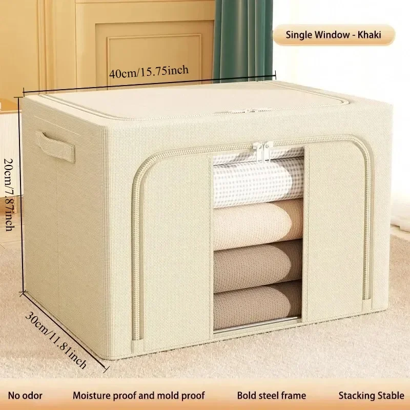 Organisateur de Rangement Transparent Pliable