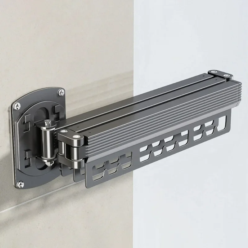 Étendoir Invisible Pliable Balcon et Séchoir Rétractable